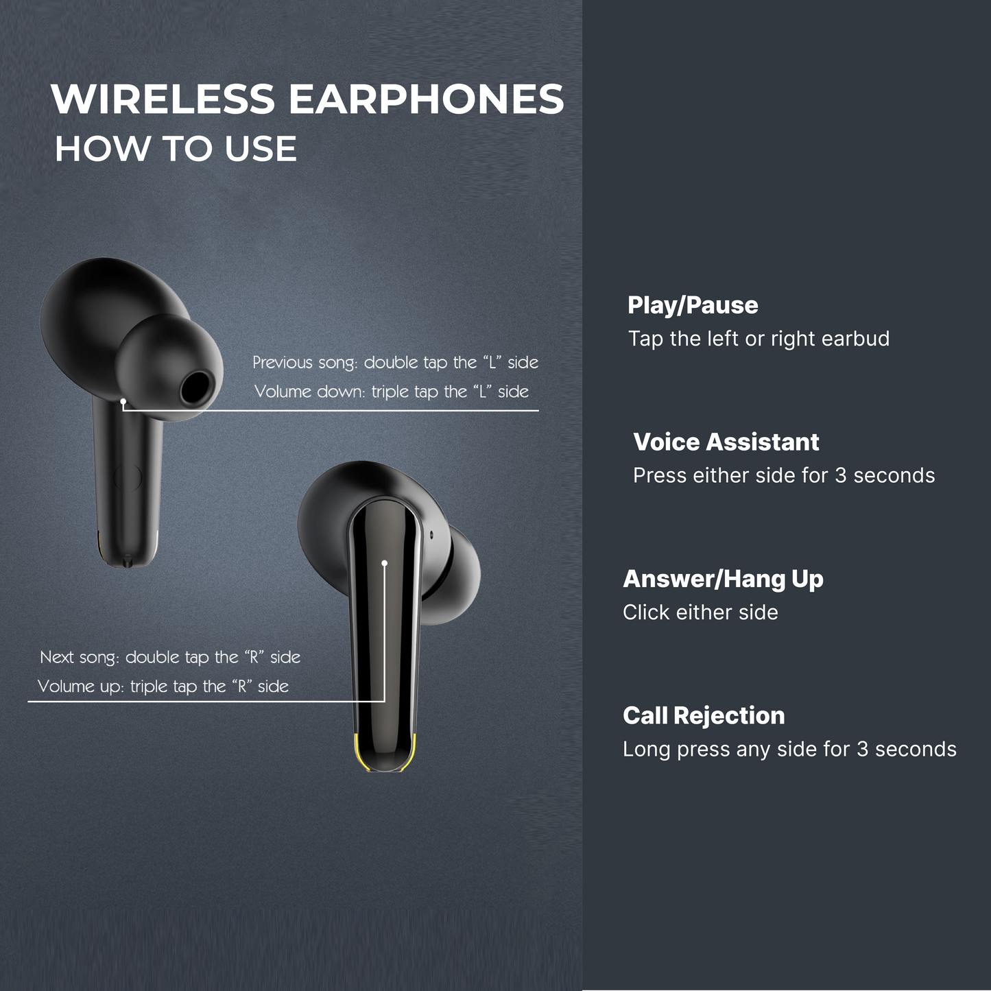 Wireless Earphones w/ Charging Case