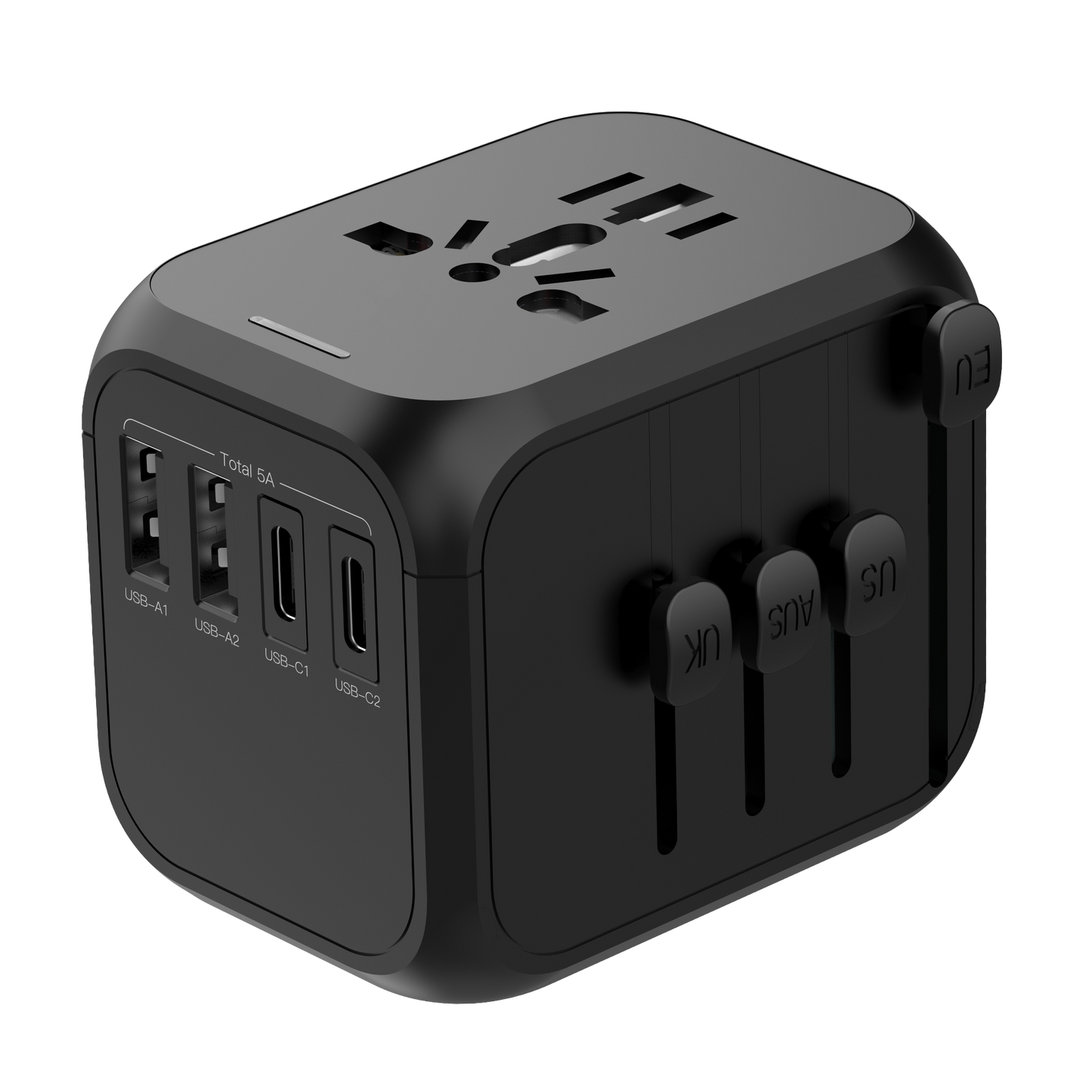 Travel Adapter (2 USB-C & 2USB-A ports)