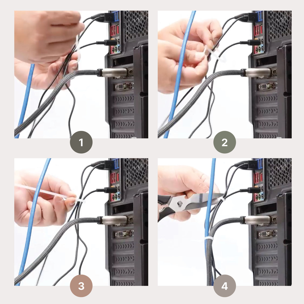 Pvc Zip Guide Insert Heavy Duty Zip Ties Guide – Silik