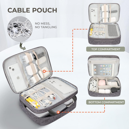 Cable Travel Pouch (Large)